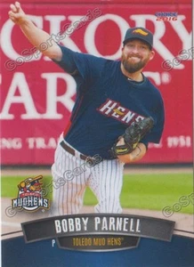 2016 Toledo Mud Hens Bobby Parnell RC Rookie Tigers - Picture 1 of 1
