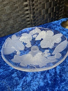 Soga Japan Glass Cake Stand Fruit Bowl 8 x 4" - Picture 1 of 6