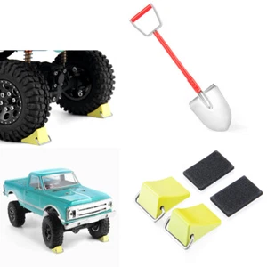 Shovel Wheel Stopper Anti-slip Thrust Block for TRAXXAS TRX4M SCX24 RC 1/18 1/24 - Picture 1 of 15