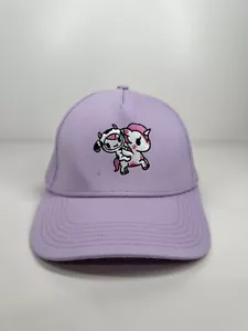TOKIDOKI cap hat purple unicorn baseball adjustable one size fits most 55cm - Foto 1 di 11