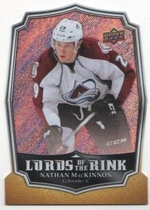 NATHAN MacKINNON 2014-15 UPPER DECK OVERTIME LORDS OF THE RINK # LR-30 AVALANCHE