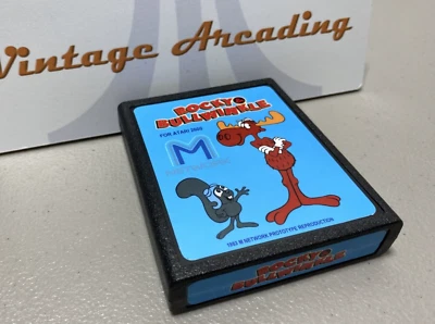 Cartucho de jogo Rocky & Bullwinkle (Atari 2600, 2600+), 7800+), NTSC - Imagem 1 de 2