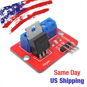 IRF520 Mosfet Module For Arduino MCU ARM ESP32 3.3v-5V PWM like relay USA SHIP! - Picture 1 of 7