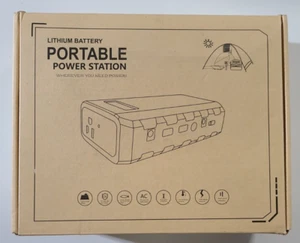 Centrale électrique portable à batterie lithium Sinkeu, noir - Photo 1 sur 8
