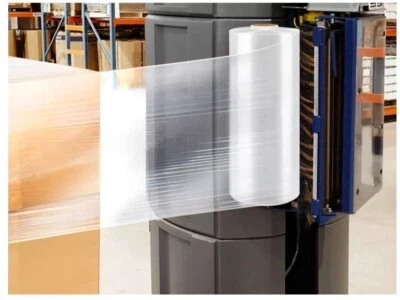 Uline Machine Length Stretch Film Cast 80 gauge 20" x 6000' 1 Roll Pickup S1524 - Image 1 of 2