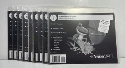 Lot 9 Teacher Resource Masters enVision Math Grade 2,Topic 2,4,5,6.7,10,11,15,16 - Image 1 of 4
