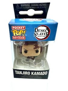 Funko POP! Llavero Demon Slayer Tanjiro Kamado Anime Vinilo Llavero Nuevo - Imagen 1 de 2