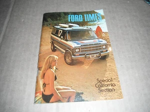 vintage january 1976 ford times magazine nos - Picture 1 of 2