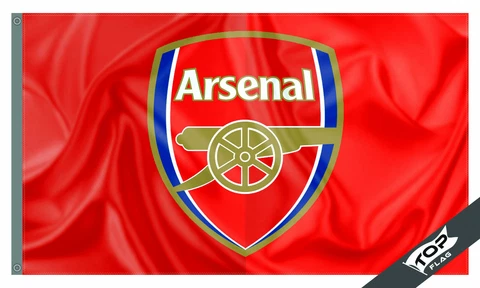 Arsenal Flag Banner 3x5 ft England Soccer Football FC Fan Use Indoor or Outdoor Cover