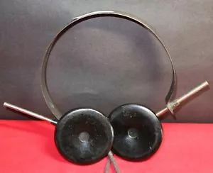 Cascos o auriculares HEGRA para radio de Galena, C1920 - Imagen 1 de 5
