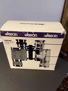 VINTAGE JASON EMPIRE BINOCULARS MODEL 219F. 8 x 40.  W Slight Vision Correction - Picture 1 of 16