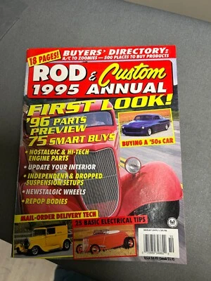 1995 Rod & Custom's Street Rod Annual Magazine  Repop bodies interior wheels  - Image 1 of 4