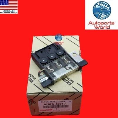 GENUINE LEXUS 14-23 IS200t/250/350 RC ENGINE BAY FUSIBLE LINK BLOCK 82620-53010 - Image 1 of 4