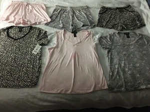 set of 3. Women’s Medium Two piece pajama sets. - Picture 1 of 3