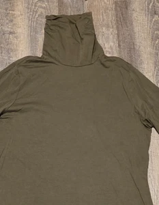 Lands' End Damen grünes Langarm Rollkragen leichtes Shirt Gr. Medium - Bild 1 von 7