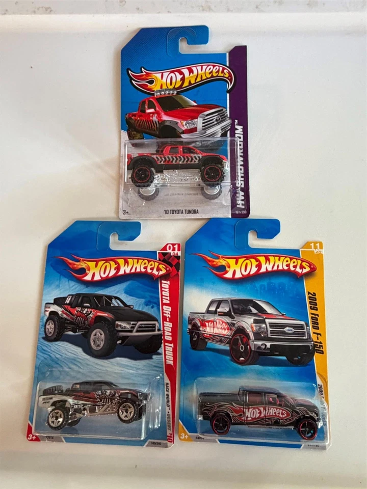 Hot Wheels 3x '10 Toyota Tundra/Race World -Desierto '10/2009 Nuevos Modelos '09 A45 Foto 1 de 1