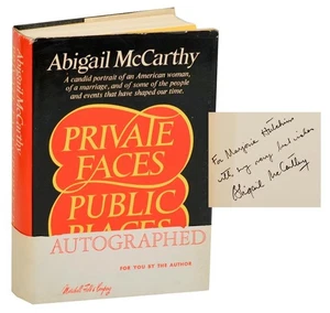 Abigail McCARTHY / PRIVATE FACES PUBLIC PLACES Signed First Edition 1972 #189987 - Imagen 1 de 1