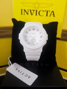 Activa x Invicta Unisex Quadrante Analogico-Digitale Cinturino Bianco ACW2125-002 - Foto 1 di 9