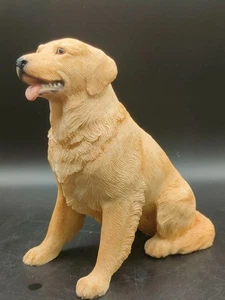 Leonardo Collection Yellow Labrador Figurine – 17 cm Tall – Vintage Resin Dog - Picture 1 of 11