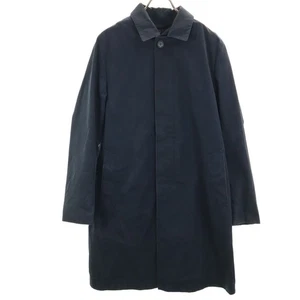 Mackintosh made in Japan With liner Stainless collar coat 40 Navy Men's - Picture 1 of 14