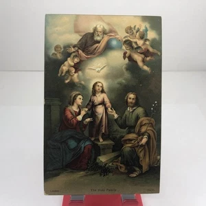 Vintage The Holy Family Postcard / UnPosted - Picture 1 of 2