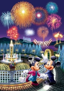 300-piece jigsaw puzzle Disney Love Fireworks (30.5x43cm) - Picture 1 of 4