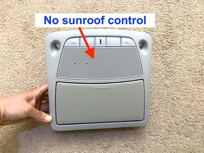 2017-2018 Nissan Altima Sentra Overhead Console Dome Map Light Sunglasses Holder Foto 1 de 4