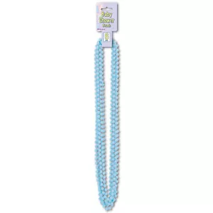 New 33" Baby Shower Beads - Festive Necklaces & Party Decorations - 12 Pack - Picture 1 of 3