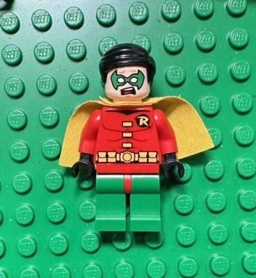 LEGO Minifigura Robin (sh112a) Capa muy corta de Batman II Set 10672 Foto 1 de 2