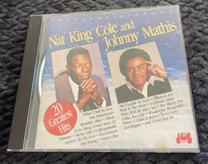 NAT KING COLE AND JOHNNY MATHIS CD - GREATEST HITS - Picture 1 of 4