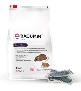 Racumin Expert paste 5 kg ready to use, super strong against mice and rats - Zdjęcie 1 z 1