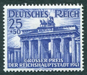 GERMANY Third Reich 1941 25pf+50pf SG789 mint MNH FG Hitler's Culture Fund #B01 - Picture 1 of 1