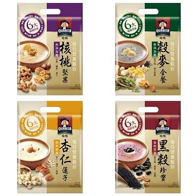 Quaker Cereal Beverage 桂格 每日營養穀珍 (10bags/pack) - Flavors Select • 23.93$