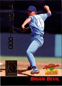 1994 Signature Rookies Brian Bevil #4 Memphis Chicks Baseball Card