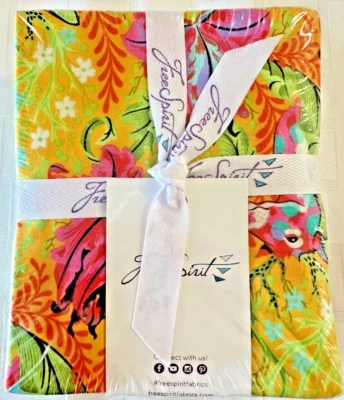 TINY BEASTIES DE TULA ROSA 6 PIEZAS CUARTO DE GRASA DE FREE SPIRIT FABRIDS Foto 1 de 3