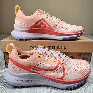 Nike React Pegasus Trail 4 Orange/Purple Womens Size 7.5 New DJ6159-800 - Picture 1 of 10