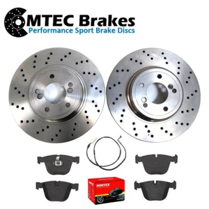 Disco de freno trasero sensor pastillas Mintex BMW M3 E92 4.0 07-13 M3 E92 M3 4.4 GTS 10-11 - Imagen 1 de 6