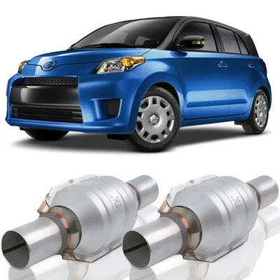 Pair 2" Car Approved Catalytic Converter Stainless Steel EPA For Scion xD 08-12 - Image 1 of 4