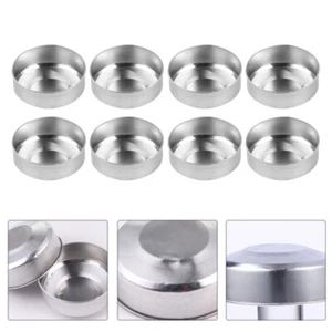 100 Pcs Zinn Basis Machen Container Leere Aluminium Tee Fall - Bild 1 von 12