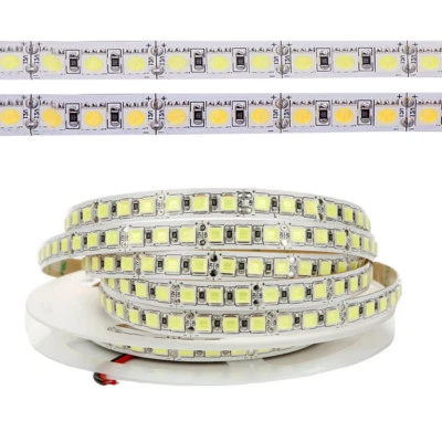 0.5-5m LED Strip 5050 60-600 Flexible Light White/Warm White High Quality 12V - Image 1 of 4