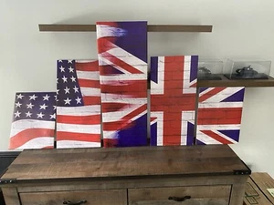 English/American Canvas Wall Art - Picture 1 of 7