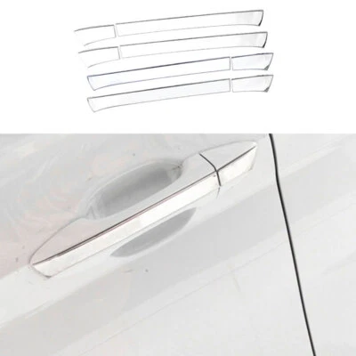 Хромированная сталь отделка внешней боковой дверной ручки для Volkswagen Jetta MK7 19 ~ 21 - Изображение 1 из 4