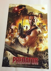 SDCC 2017 EXCLUSIVE PROMO PRINT PREDATOR CLASSIC POSTER APPROX 11 X17 INCHES - Picture 1 of 1