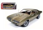 AUTO WORLD AMERICAN MUSCLE MUSCLE MACHINES 1969 PONTIAC GTO 1/18 DIECAST AMM1081