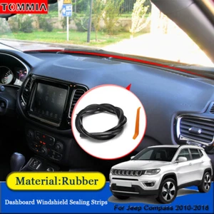 Dust Proof Anti-Noise Car Dashboard Windshield Sealing Strips For Jeep Compass - Picture 1 of 9