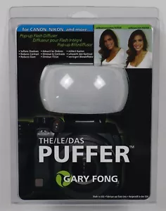 Gary Fong The Puffer On Camera Cold Shoe Diffuser for Canon, Nikon - NIP - Picture 1 of 5