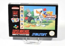 SNES Super Nintendo, Looney Tunes-Acme Animation Factory, Original Box, CIB