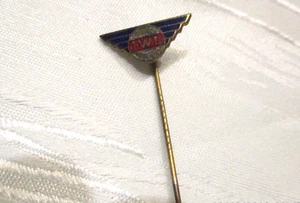 DDR emaillierte Anstecknadel IWL Roller Ludwigsfelde - Bild 1 von 2