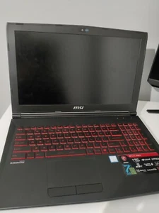 NOTEBOOK MSI GL62M-7REX INTEL CORE i7-7700 8GB RAM 1TB HDD GTX 1050ti - Foto 1 di 11