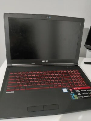 NOTEBOOK MSI GL62M-7REX INTEL CORE i7-7700 8GB RAM 1TB HDD GTX 1050ti - Immagine 1 di 4